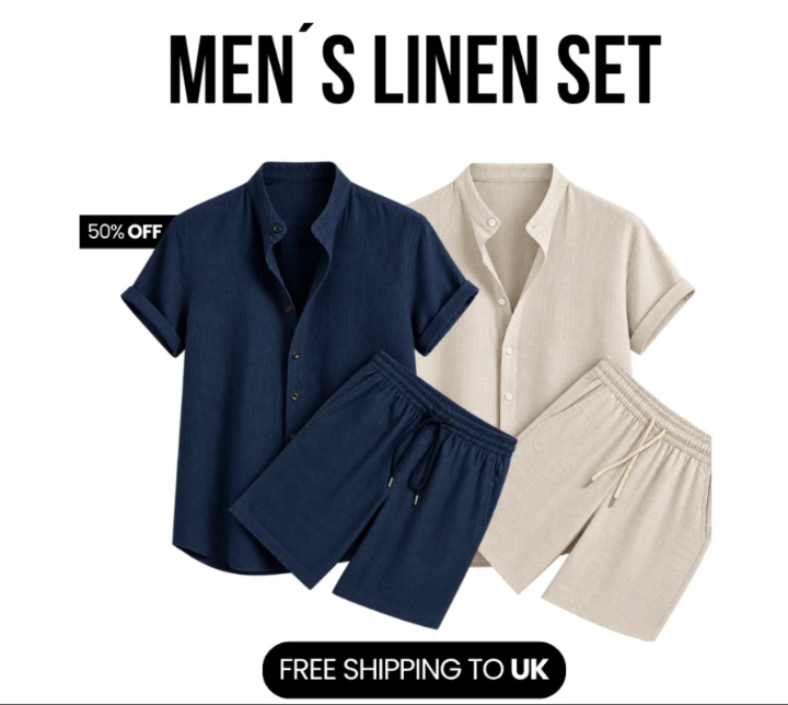 Men's Linen Set