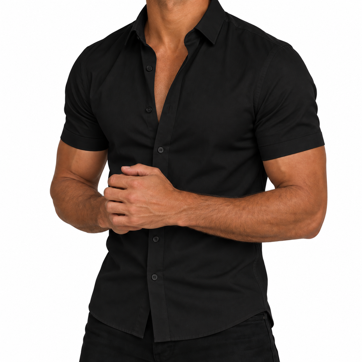 Casual slim-fit shirt