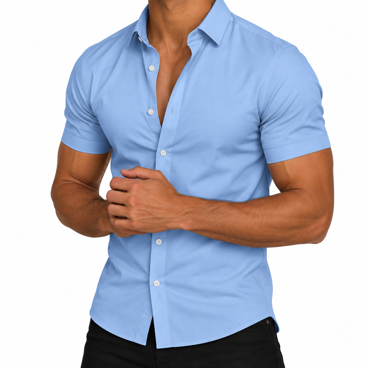 Casual slim-fit shirt