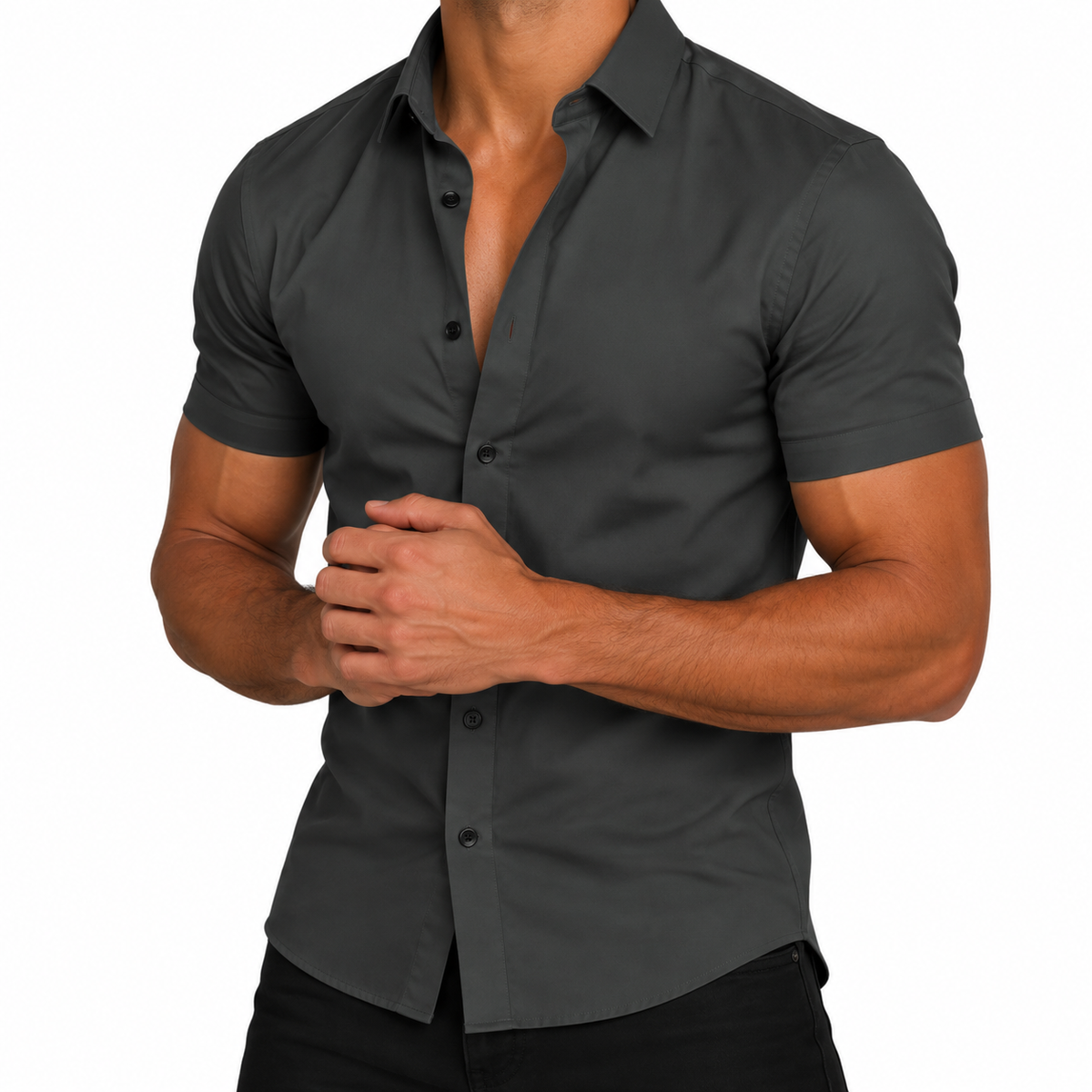 Casual slim-fit shirt